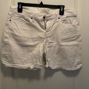 Lucky Brand White Denim Lagoona Short Size 10/30